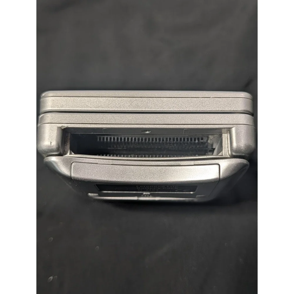 Nintendo Game Boy Advance SP Silver Handheld Console AGS-001 w/ Pelican Battery